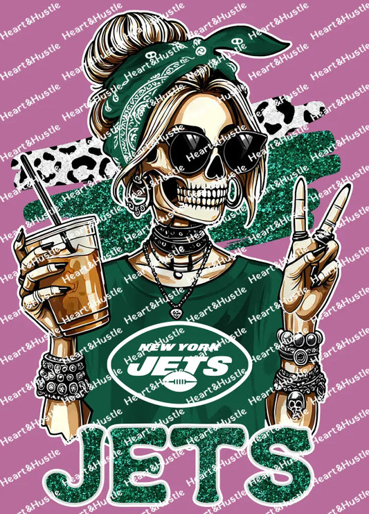 Jets Skully Girl