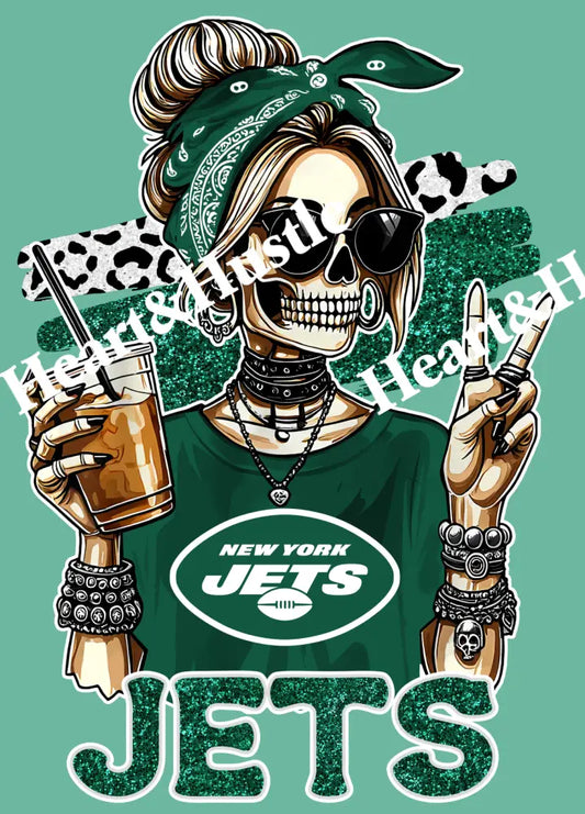 Jets Skully Girl