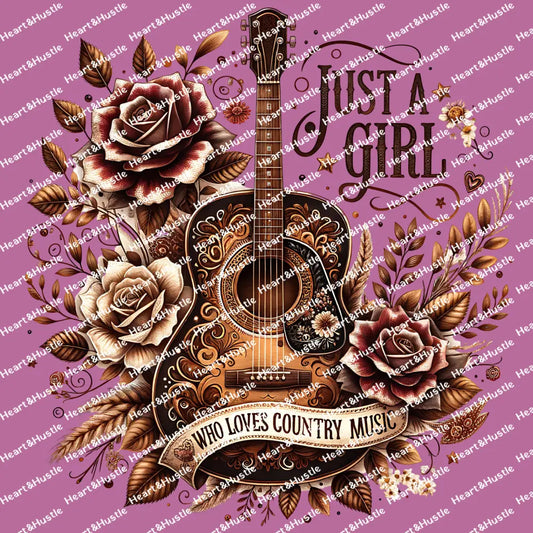 Just A Girl Who Loves Country Music