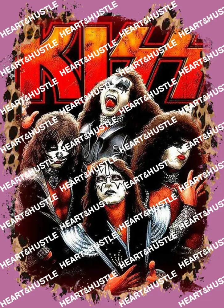 Kiss leopard