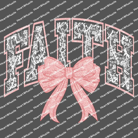Laced Faith with Bow