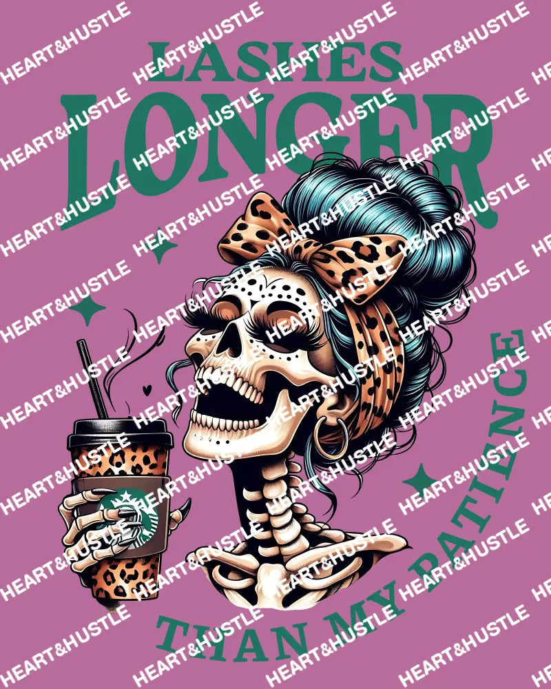 Lashes Longer Than My Patience Green