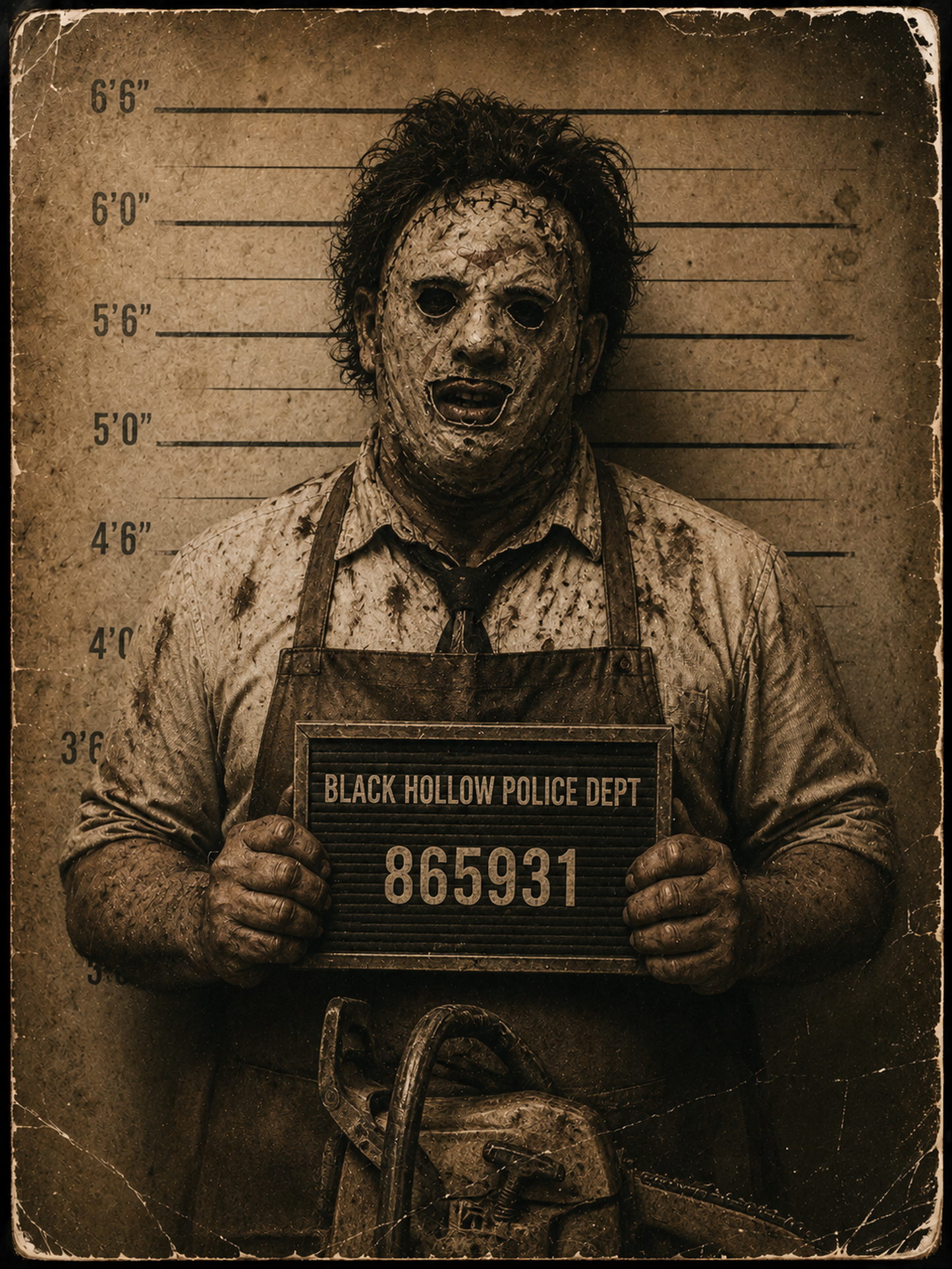 Leatherface Mugshot