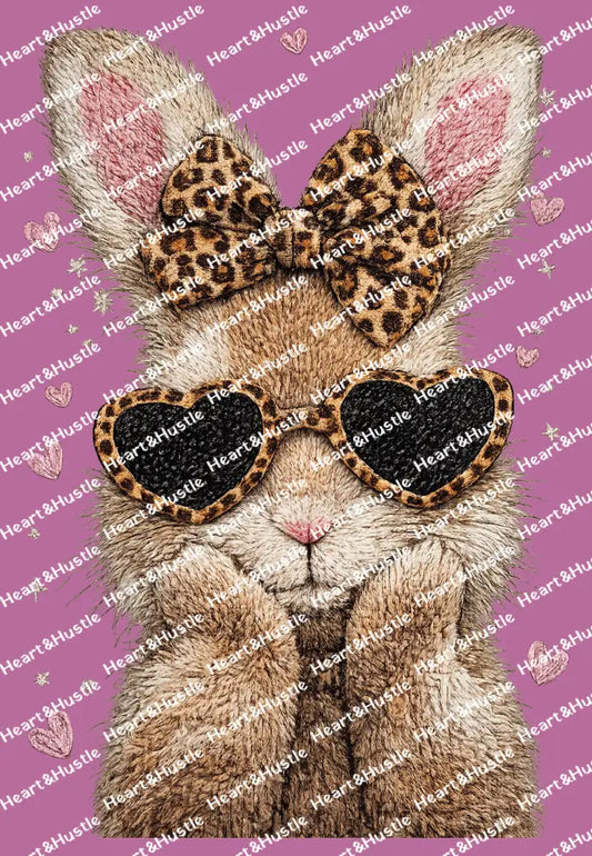 Leopard Easter Bunny