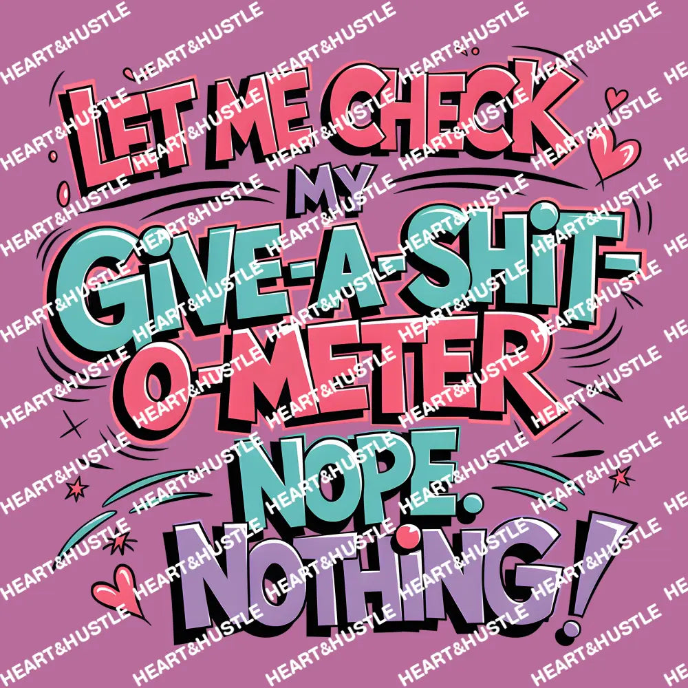 Let Me Check My Meter