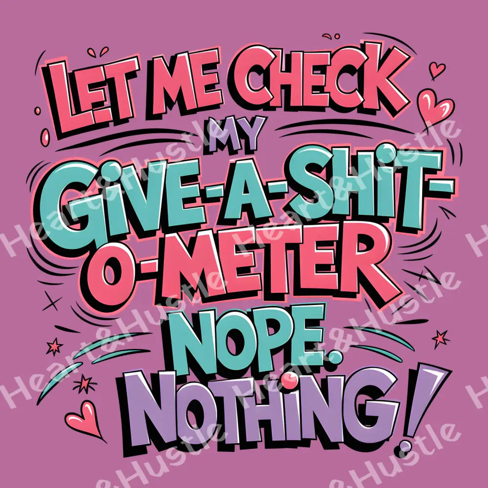 Let Me Check My Meter