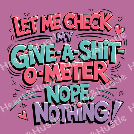 Let Me Check My Meter