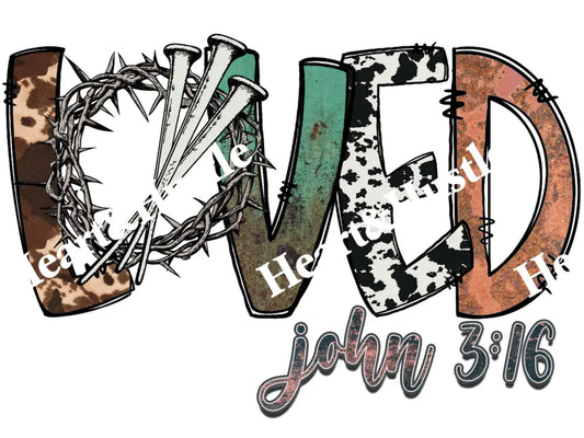 Loved John 3:16