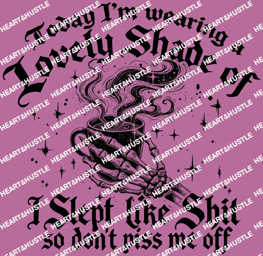 Lovely Sade of I Slept Like Shit Black