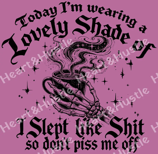 Lovely Sade of I Slept Like Shit Black