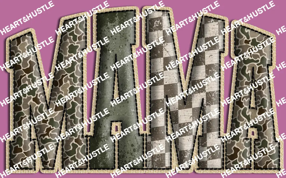 Mama Hunting Camo