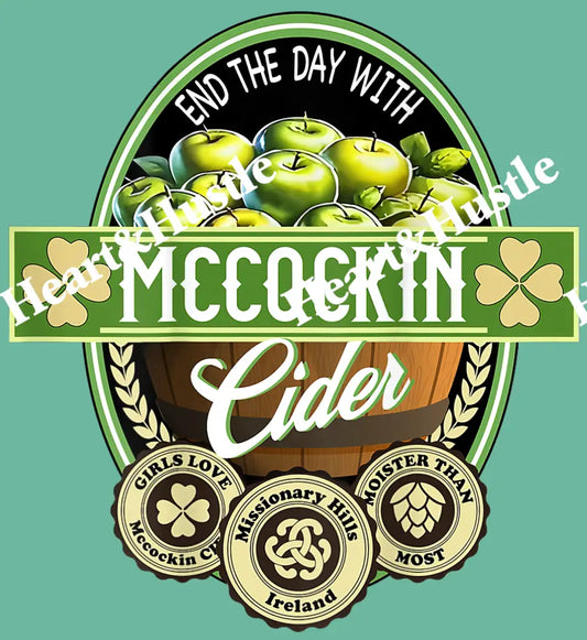 Mccockin Cider St Patricks Day