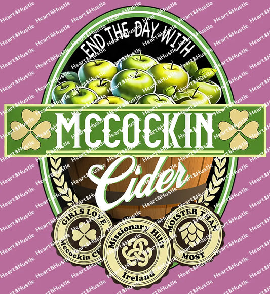 Mccockin Cider St Patricks Day