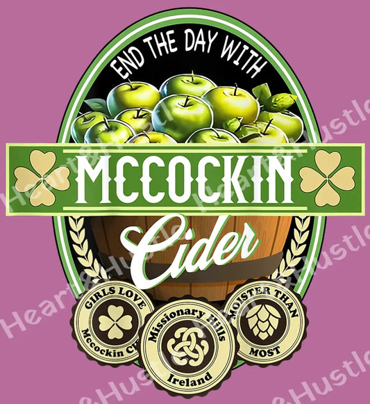 Mccockin Cider St Patricks Day