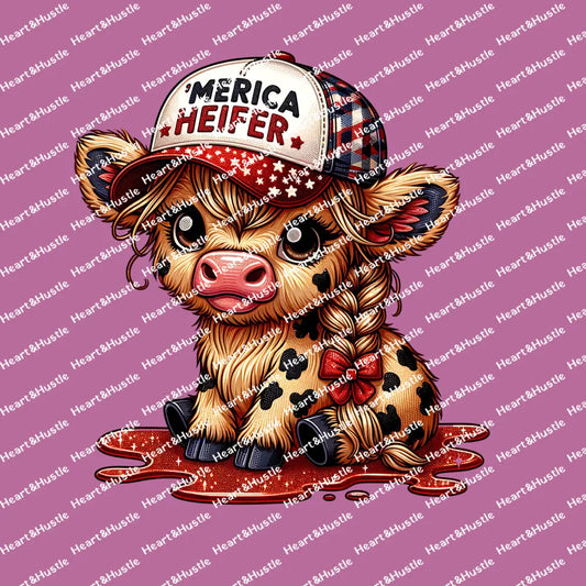 Merica Cow
