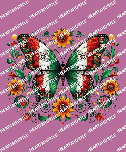 Mexican Butterfly Flag