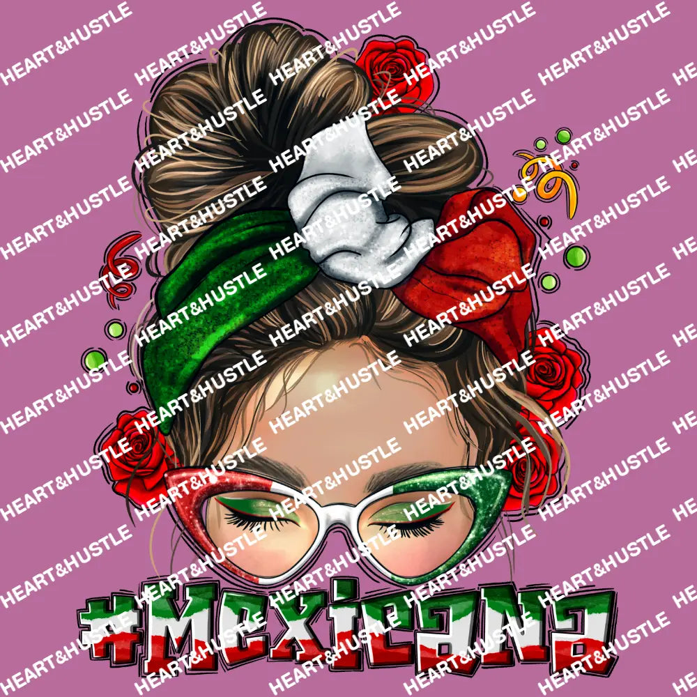 Mexicana Messy Bun