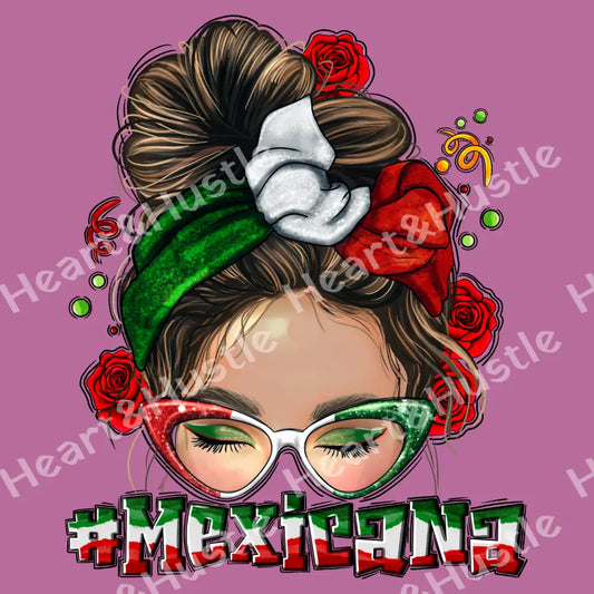 Mexicana Messy Bun