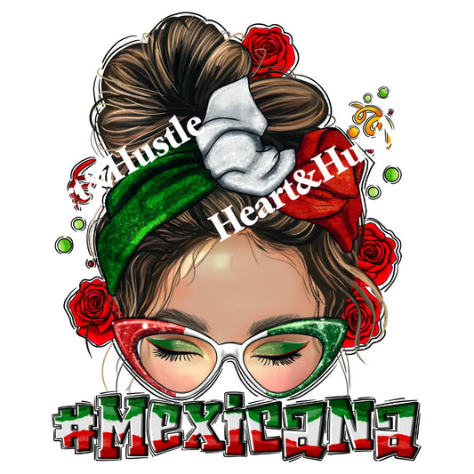 Mexicana Messy Bun