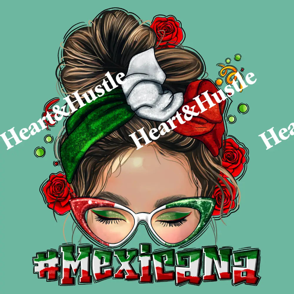 Mexicana Messy Bun