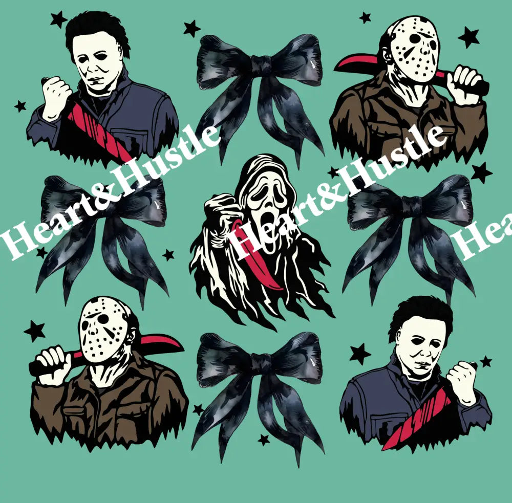 Micheal Jason Ghostface and Bows