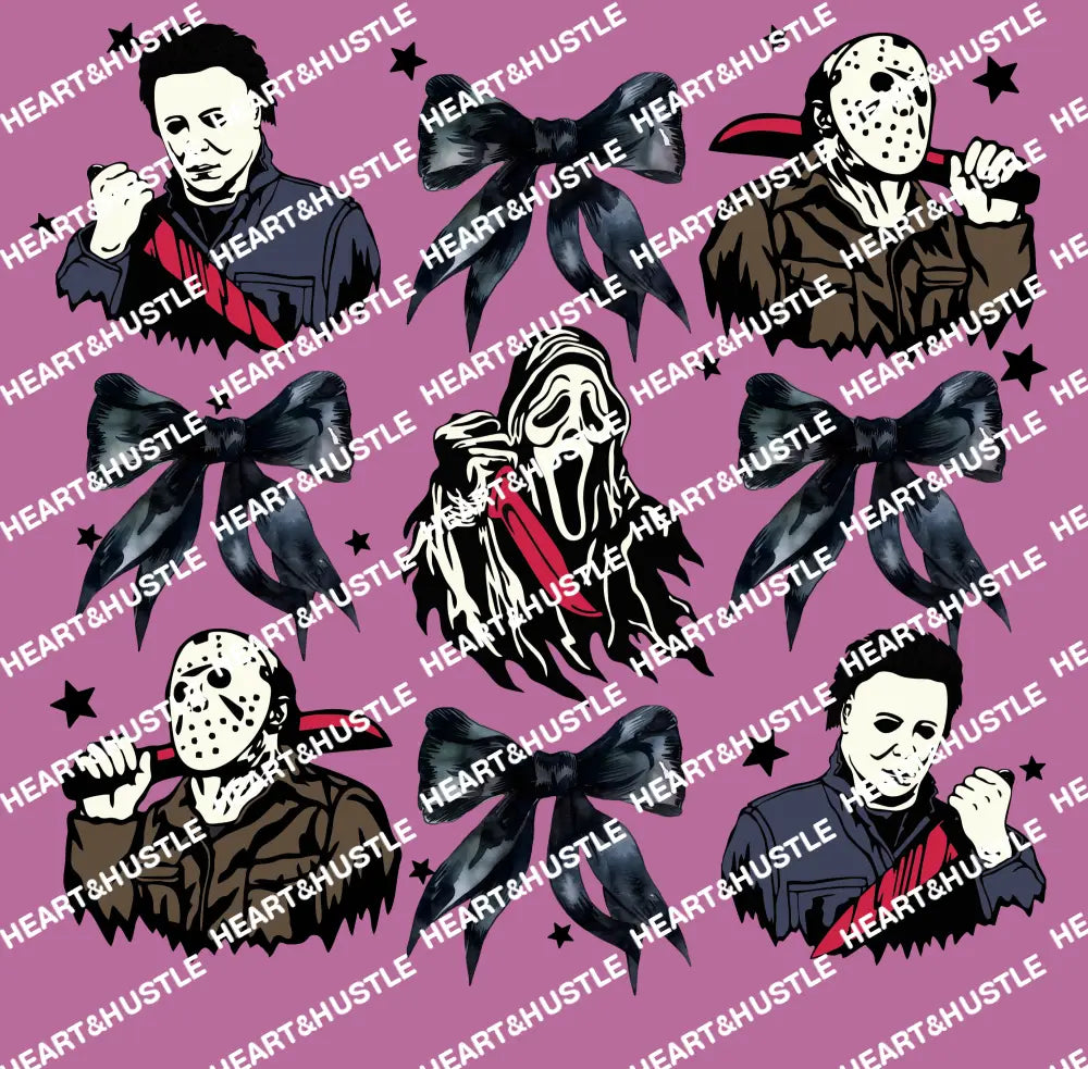 Micheal Jason Ghostface and Bows