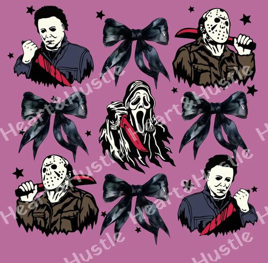 Micheal Jason Ghostface and Bows