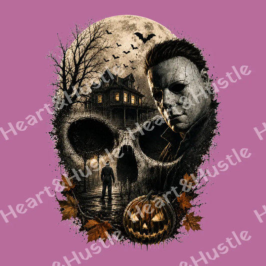 Micheal Myer Haunted Skull