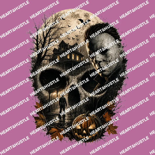 Micheal Myer Haunted Skull