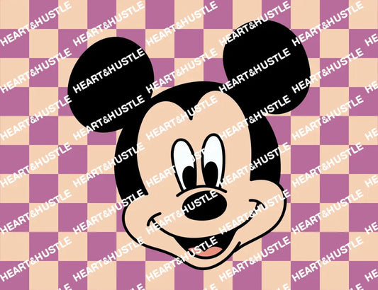 Mickey Mouse Checkered