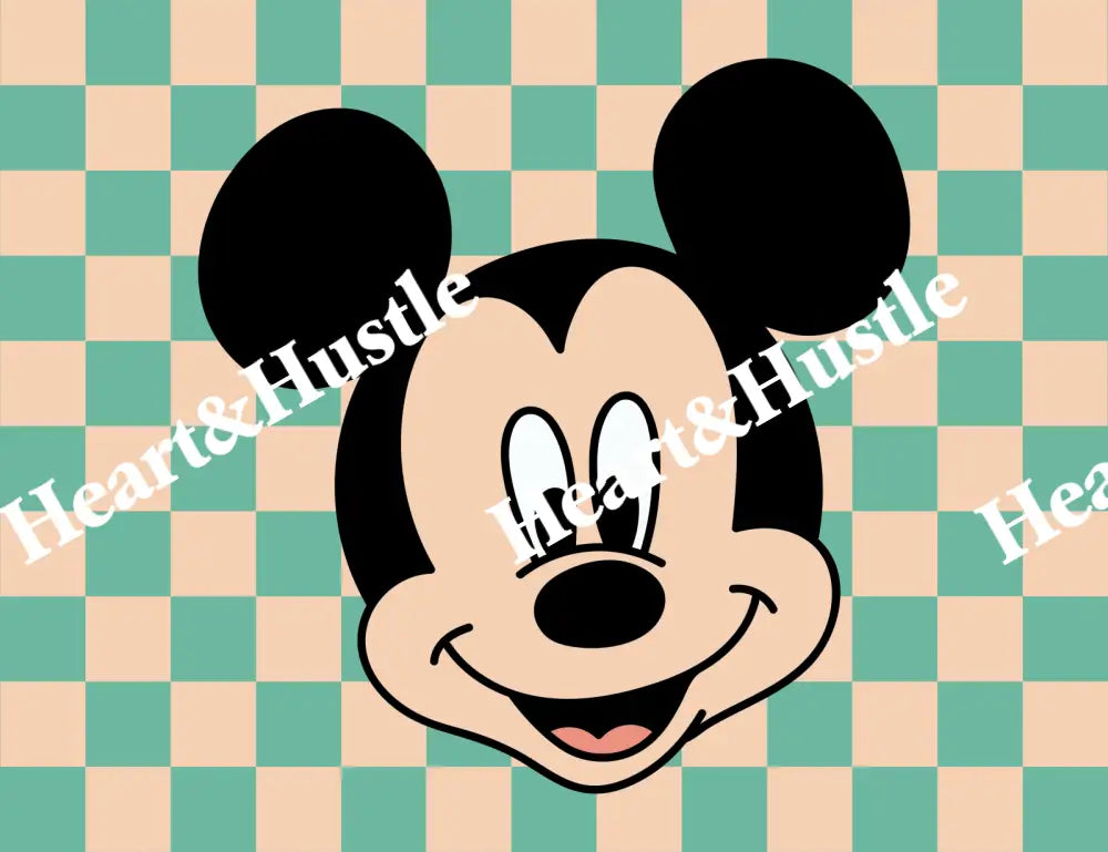 Mickey Mouse Checkered