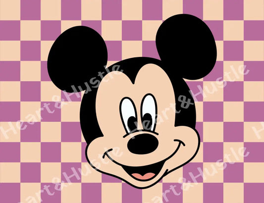 Mickey Mouse Checkered