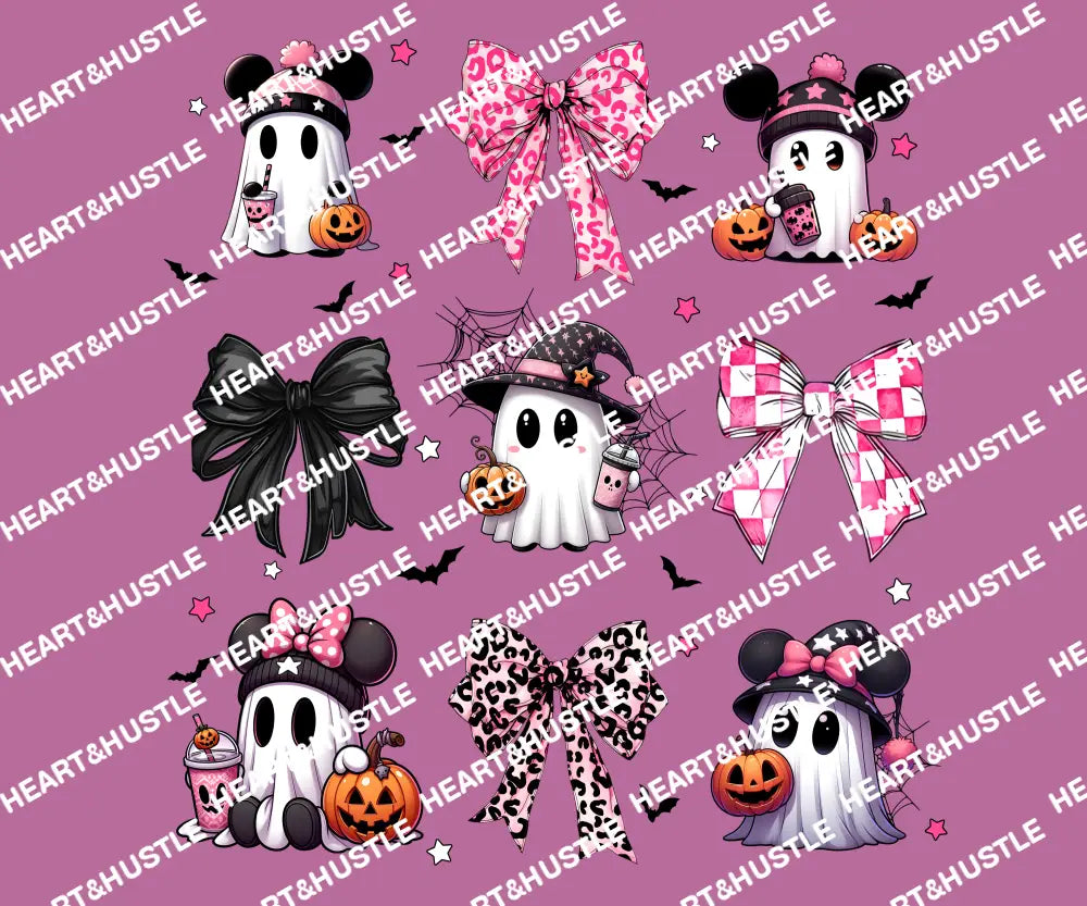 Minnie Ghost And Bow Coquette