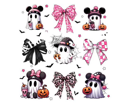 Minnie Ghost And Bow Coquette