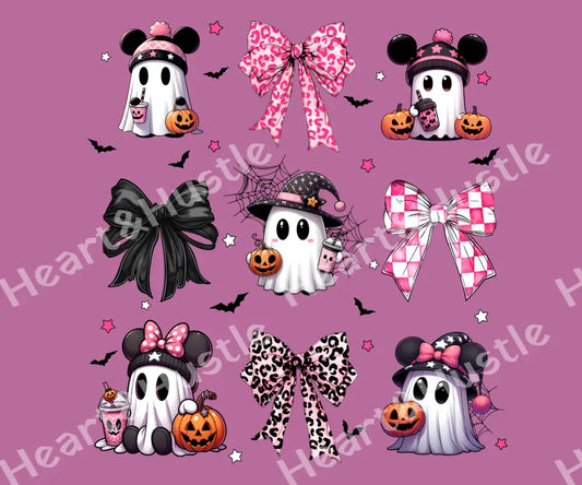 Minnie Ghost And Bow Coquette