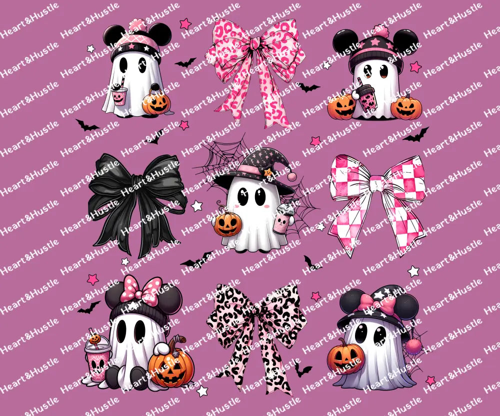 Minnie Ghost And Bow Coquette