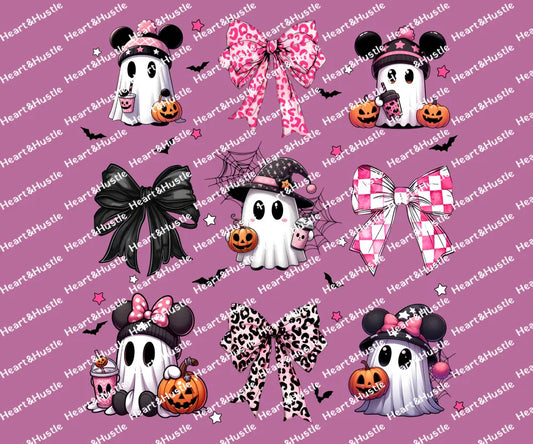 Minnie Ghost And Bow Coquette