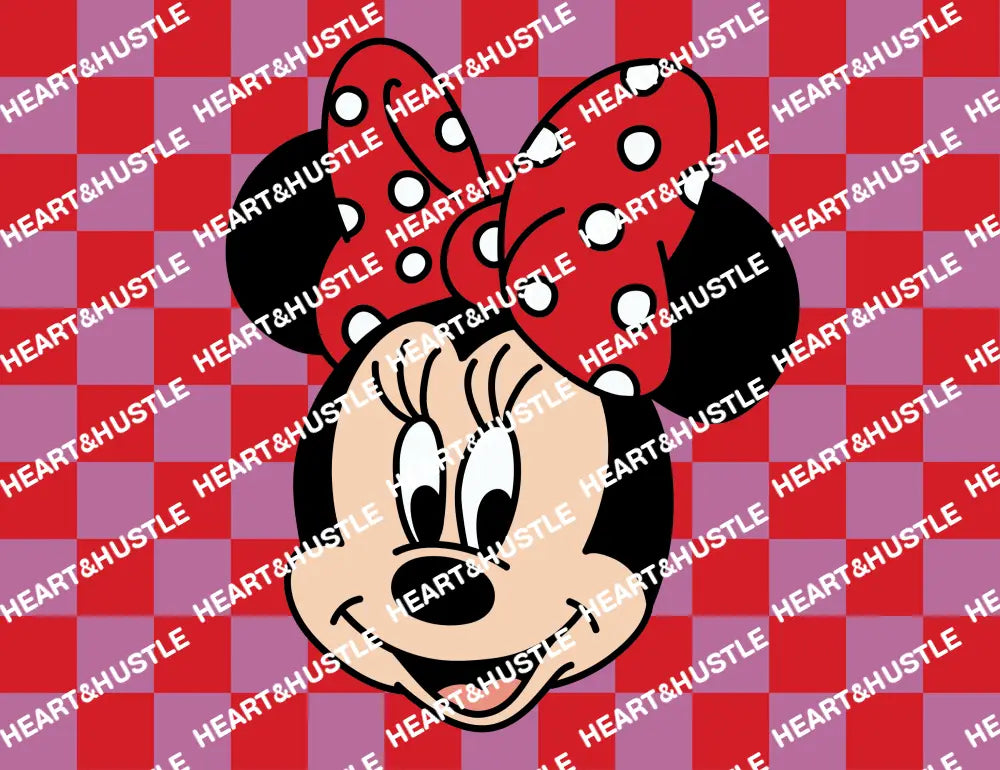 Minnie Mouse Checkered