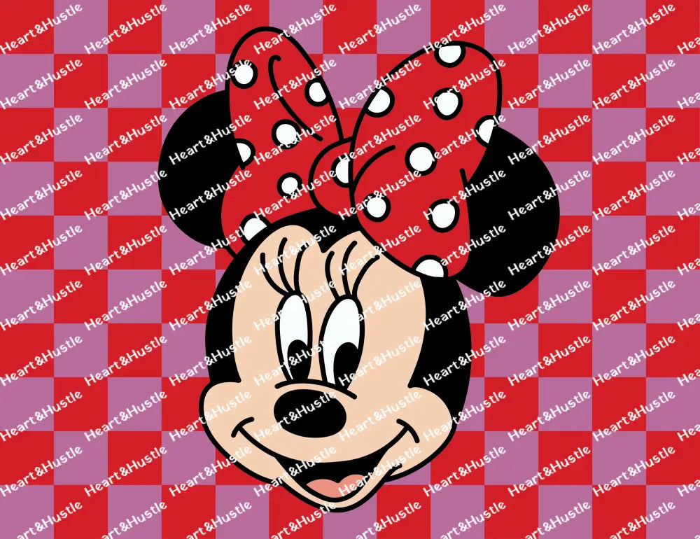 Minnie Mouse Checkered