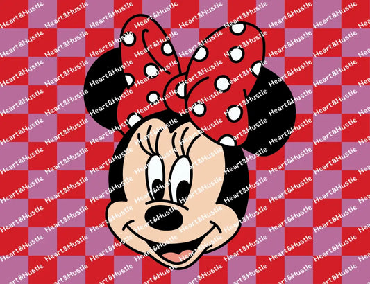 Minnie Mouse Checkered