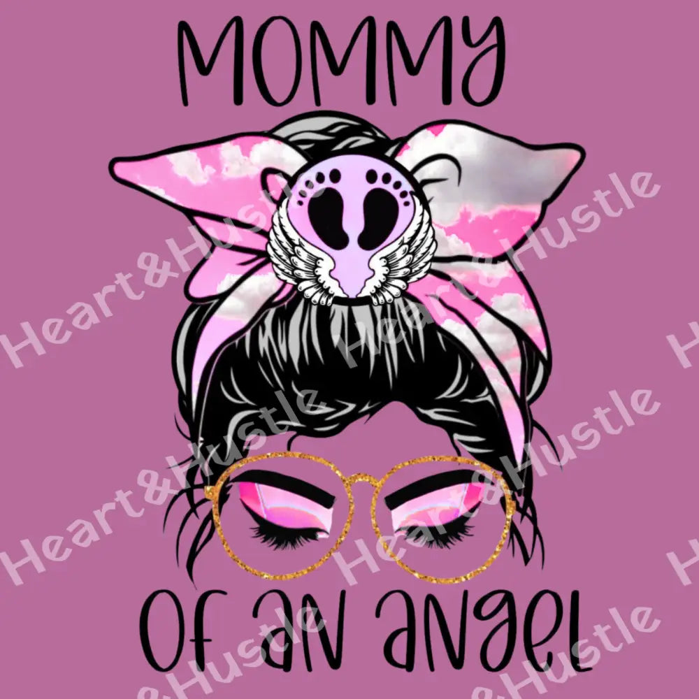 Mommy Of An Angel Pink