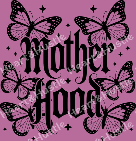Motherhood Black Butterflies