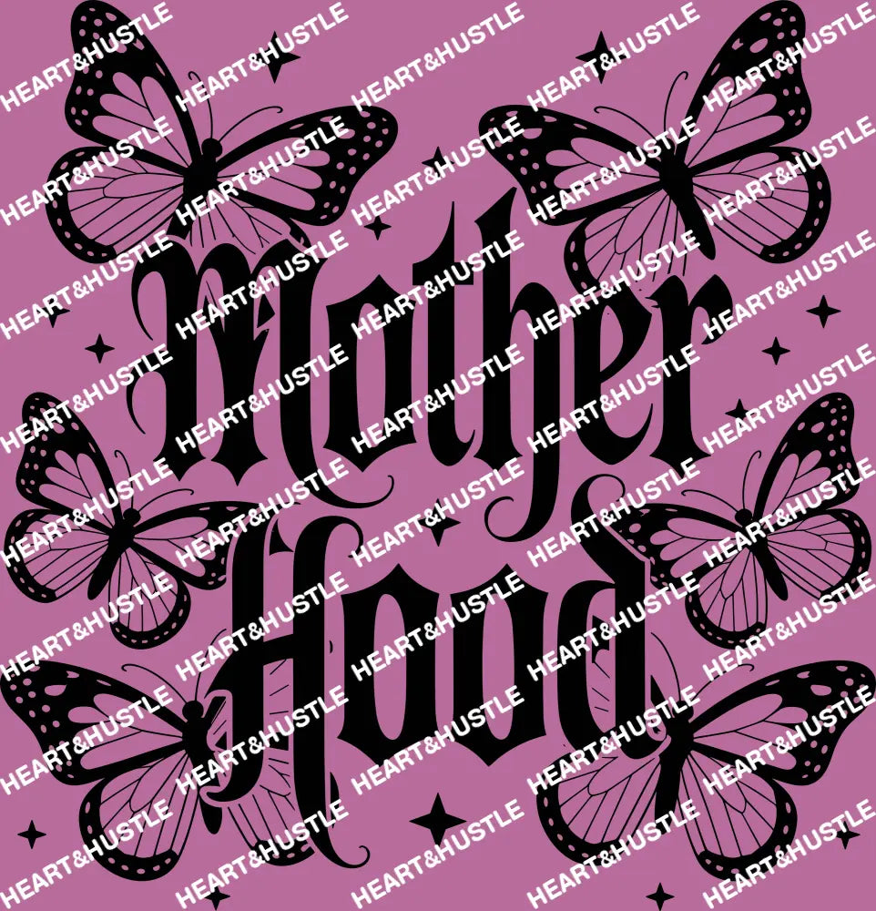 Motherhood Black Butterflies