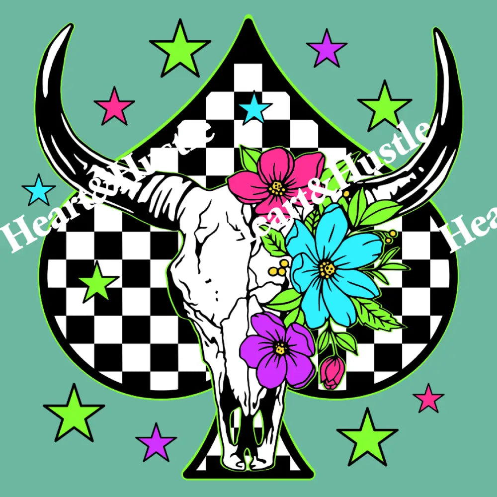 Western Checkered Spade