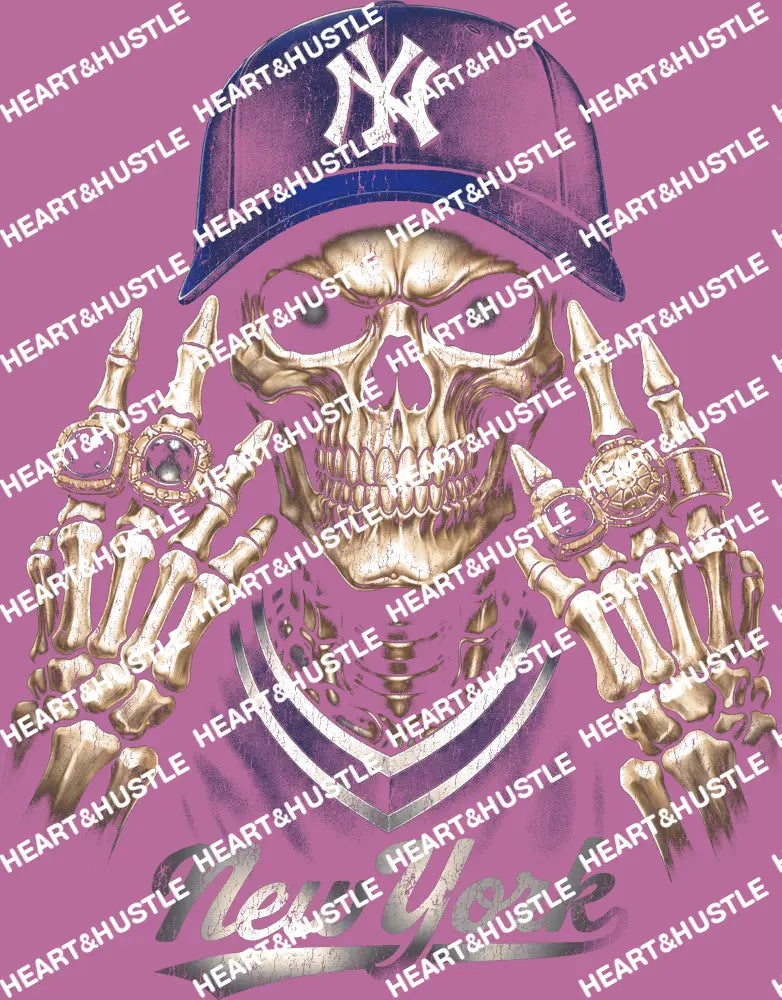 New York Bones Halftone