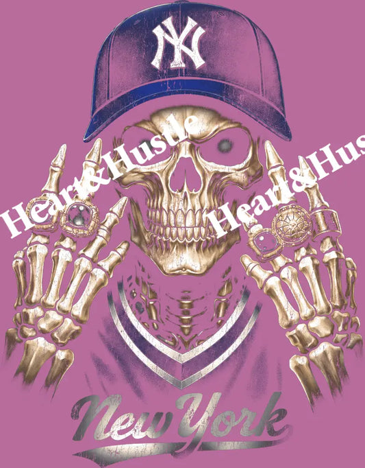 New York Bones Halftone
