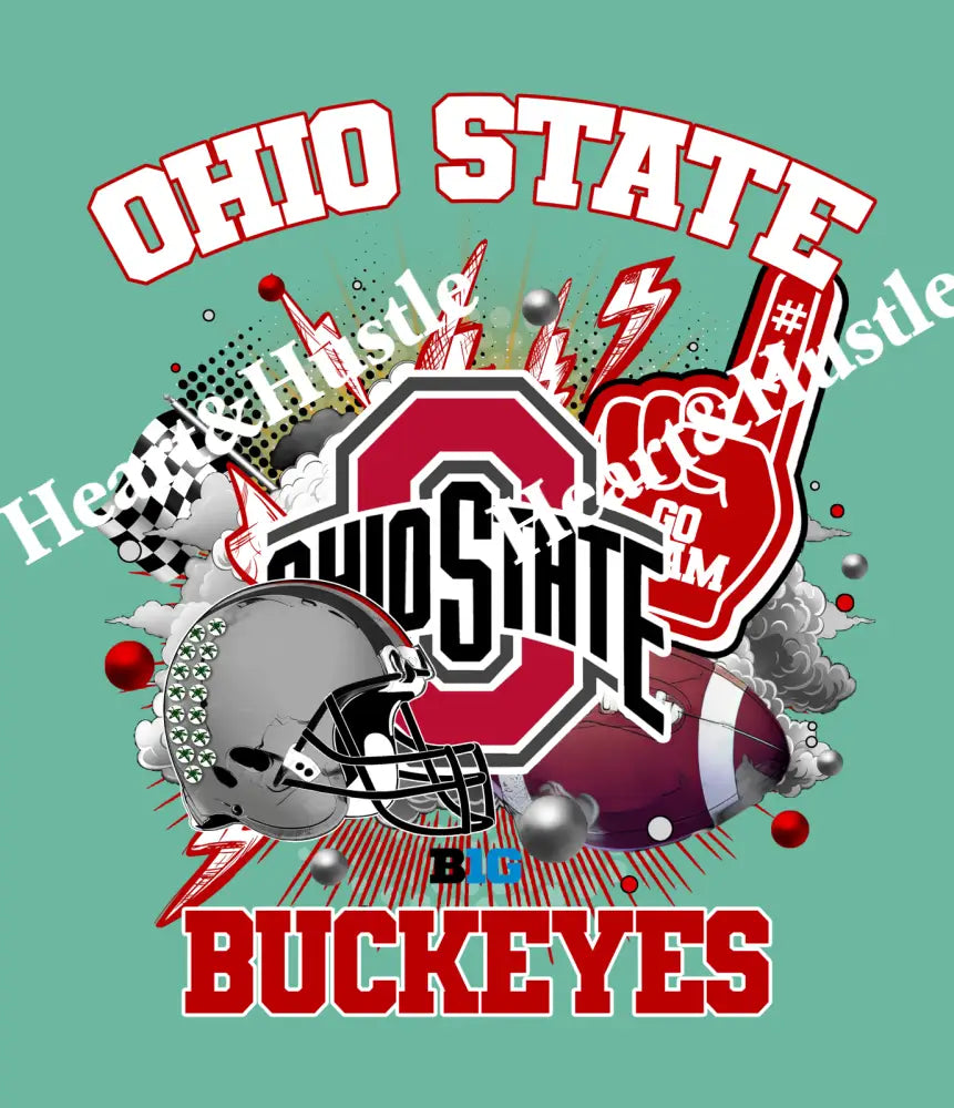 Ohio State Buckeye Collage