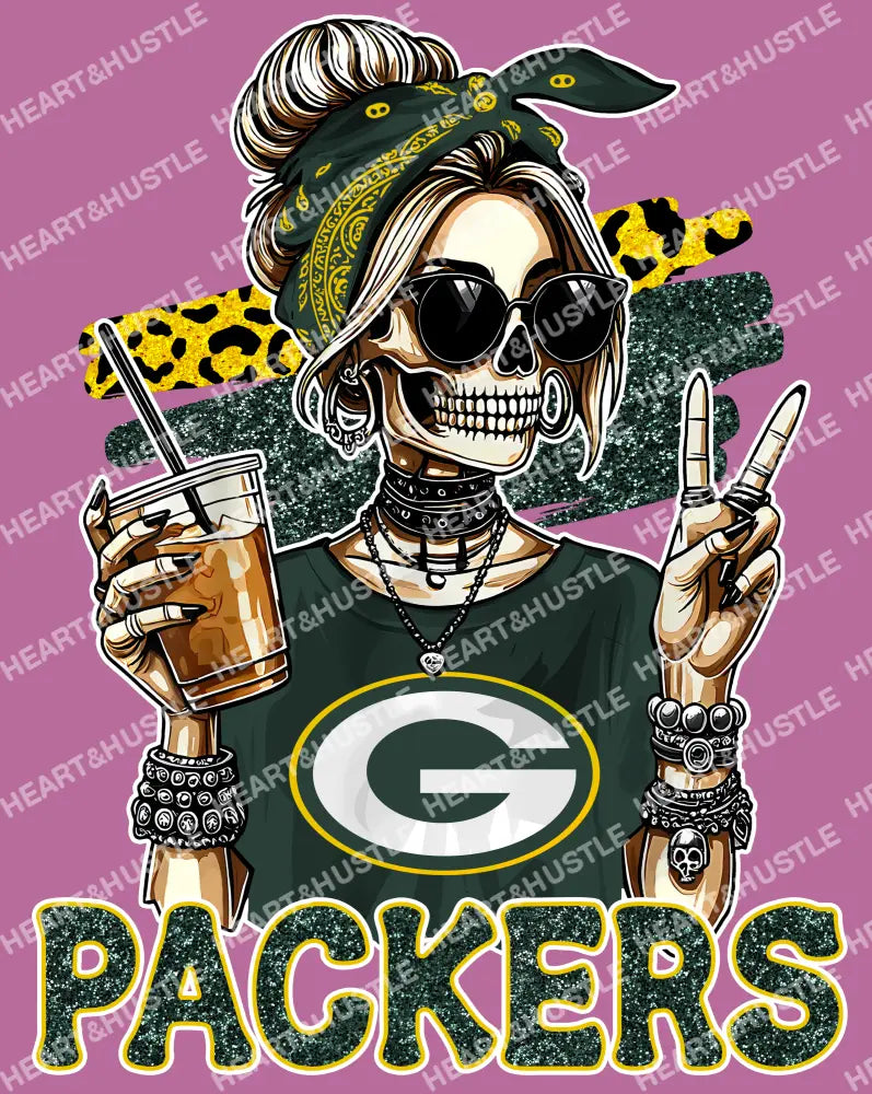 Packers Skully Girl