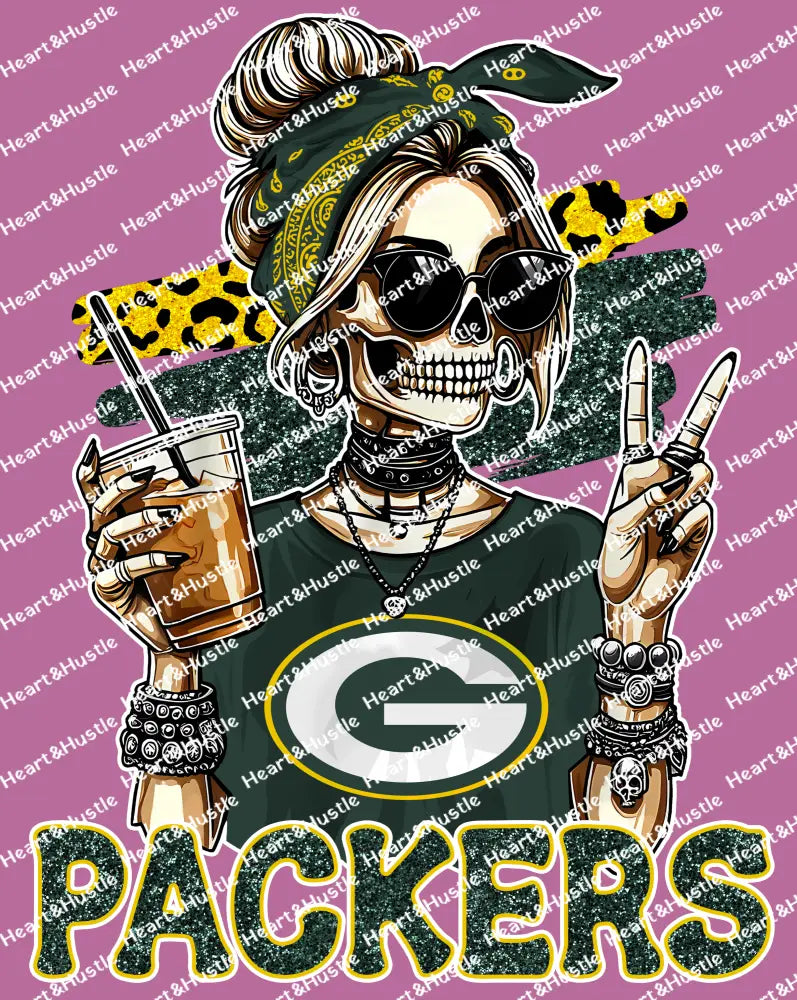 Packers Skully Girl