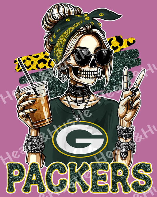Packers Skully Girl